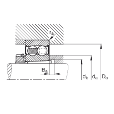{(dio)S 2205-K-2RS-TVH-C3 + H305, (j) DIN 630  DIN 5415 (bio)(zhn)Ҫߴ, F׺;oɂ(c)ܷ
