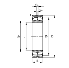 {ĝLS 22219-E1,  DIN 635-2 ˜ʵҪߴ