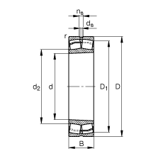 {(dio)ĝLS 23218-E1-K-TVPB, (j) DIN 635-2 (bio)(zhn)Ҫߴ, FF 1:12
