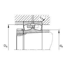 {(dio)ĝLS 23048-K-MB, (j) DIN 635-2 (bio)ʵҪߴ, FF 1:12